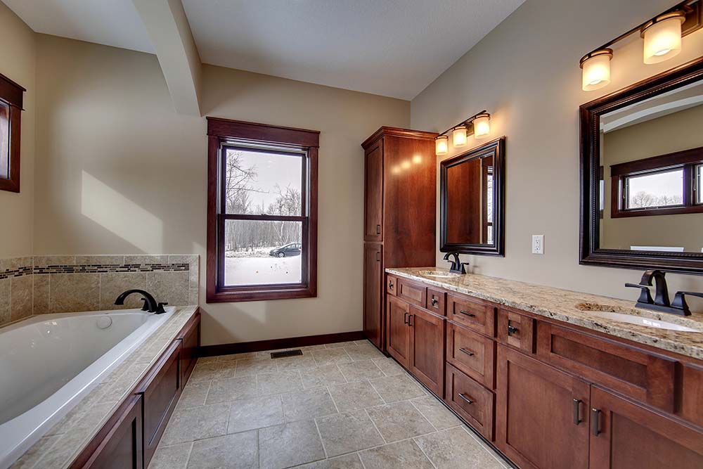 Master bathroom