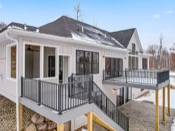 Exterior showing decks